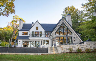 Custom luxury home on Lake Geneva, Wisconsin. Built by Matustik Builders